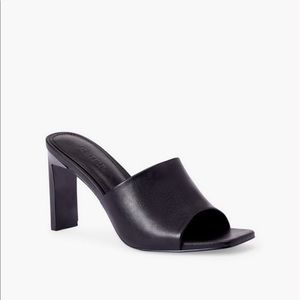 Mule heeled sandal